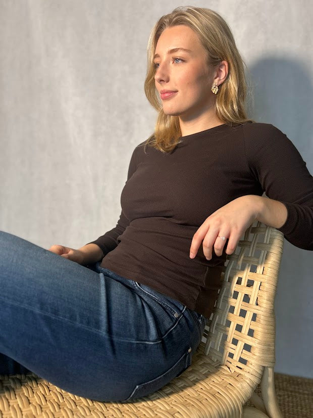 Petronella Rib Boatneck