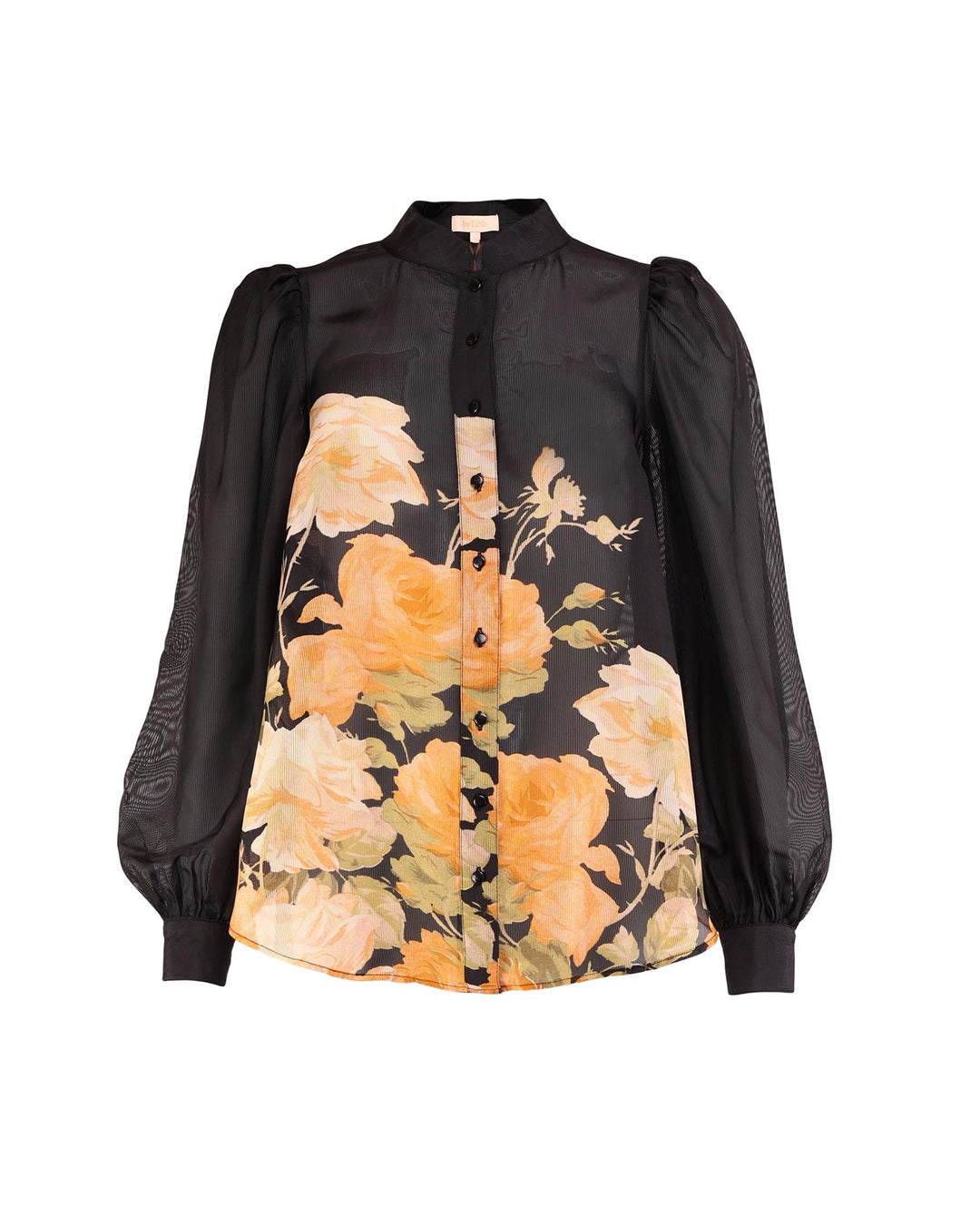 Organza blouse midnight field