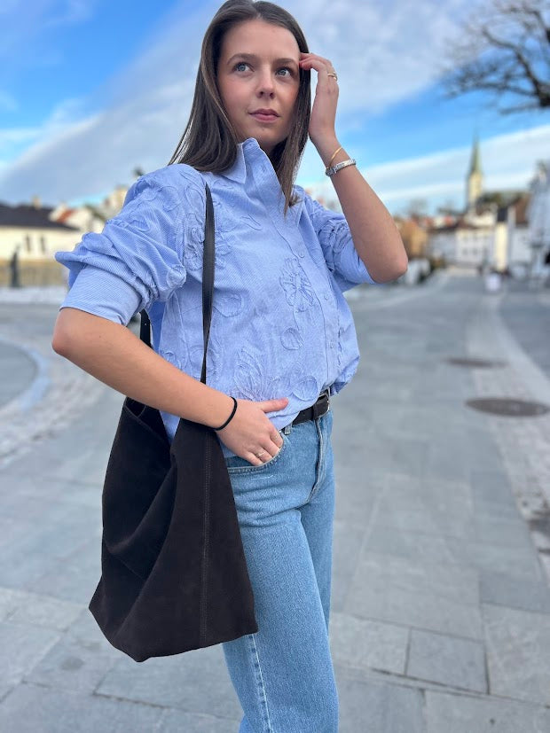 Xavier Stripe Flower Shirt