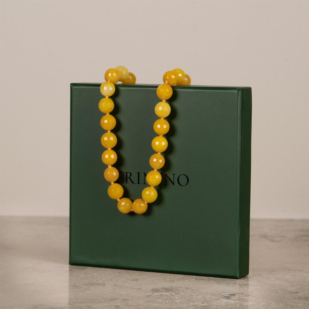 Halskjede Zoe Yellow