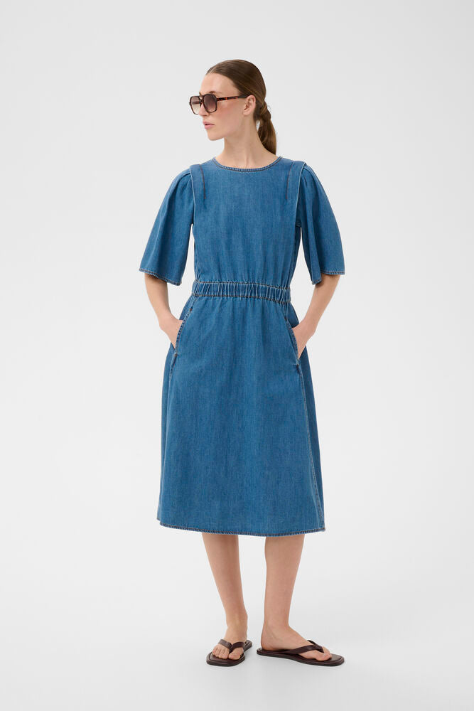 Glenn Dress faded blue