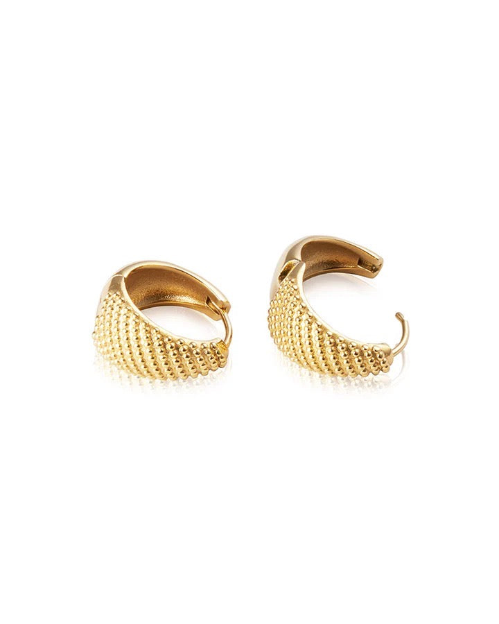 Honey Hoops Gold Large