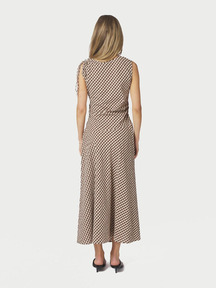 Saxton Check Dress