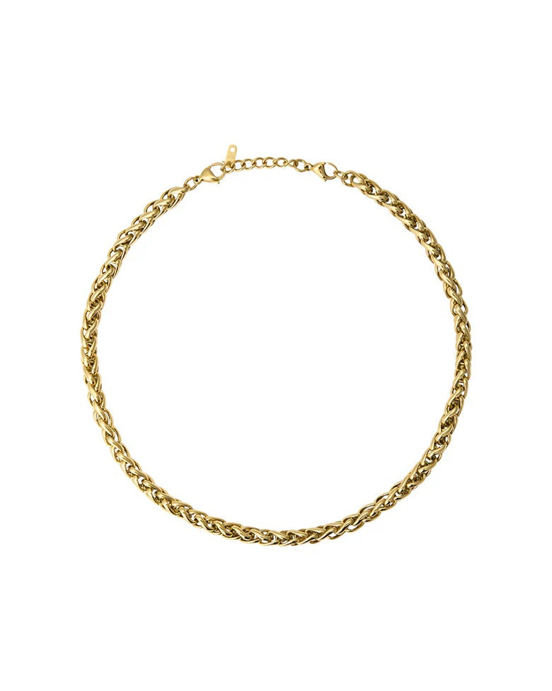 Rebel Chain Gold Necklace
