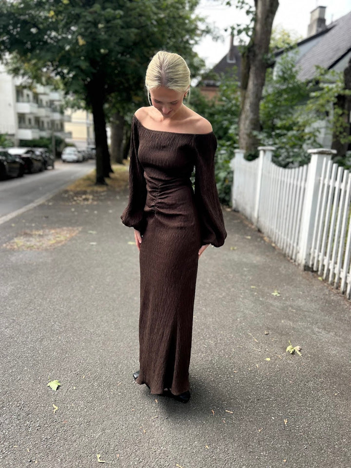 Reno dress brown