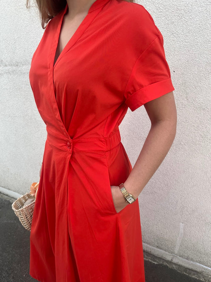 Elara Wrap Dress