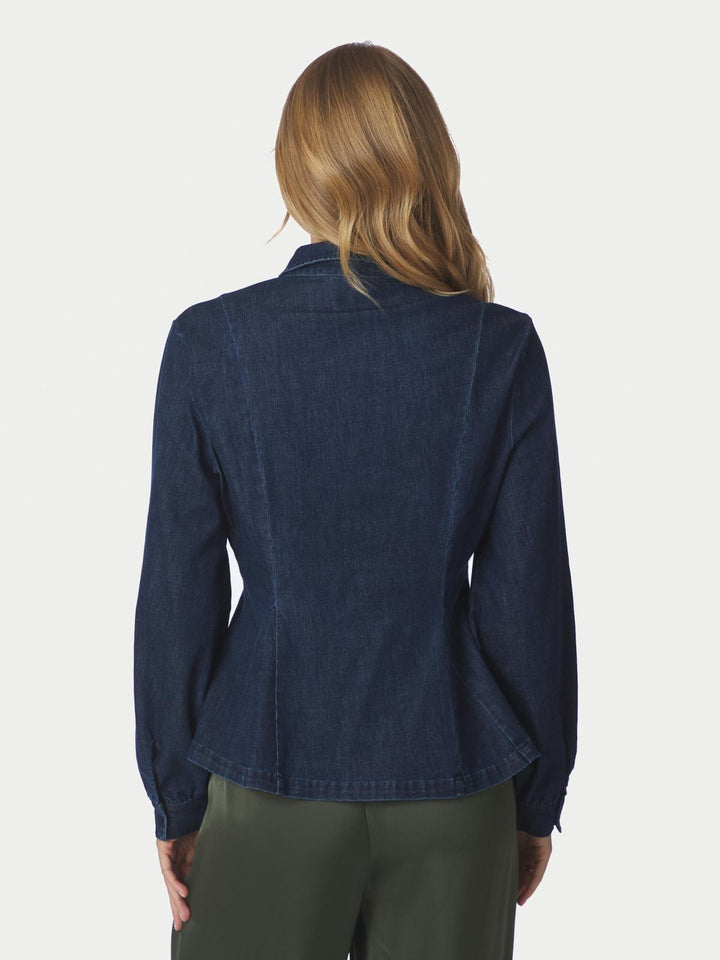 Melody denim shirt dark blue