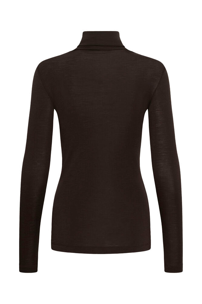 fang rollneck chocolate brown