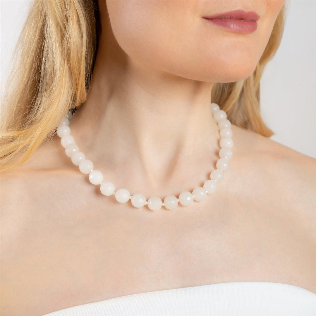 Halskjede Zoe White