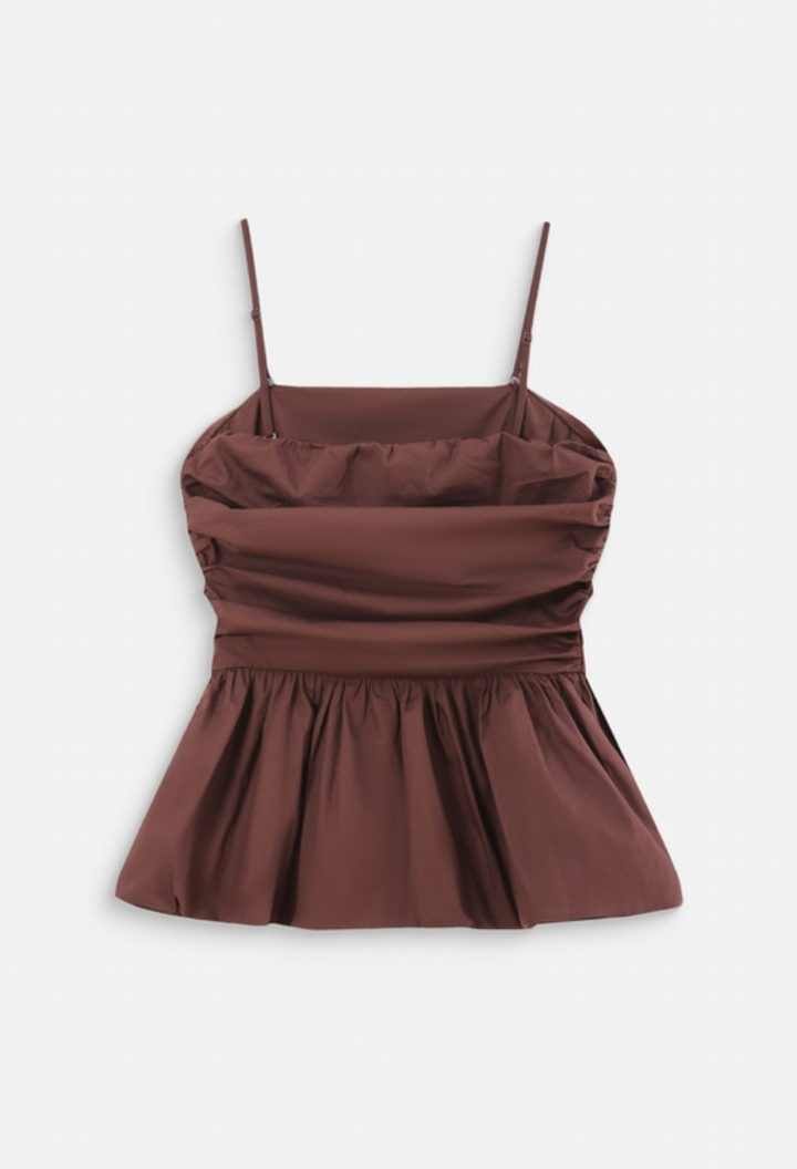 Valo Fitted peplum top
