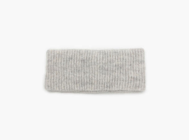 Gabriella wool mohair headband greige
