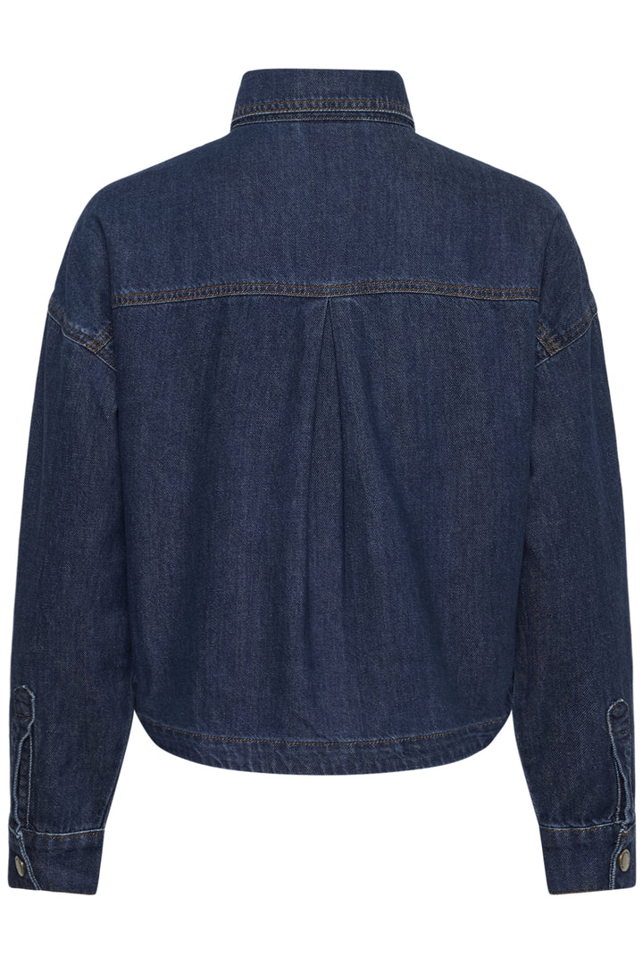 Solia short denimskjorte