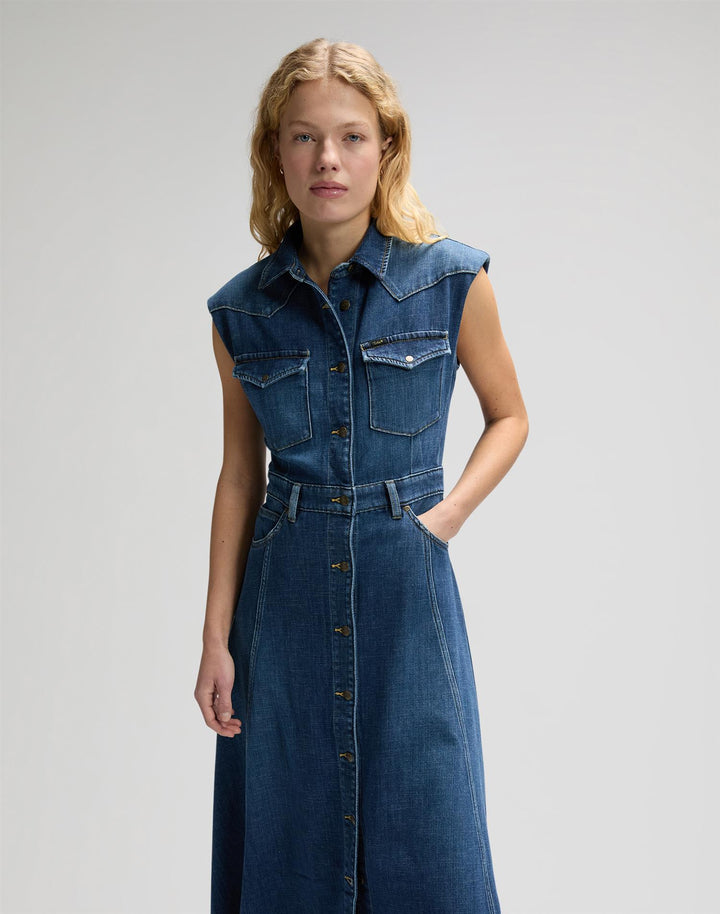 Regular Maxi Western Dress