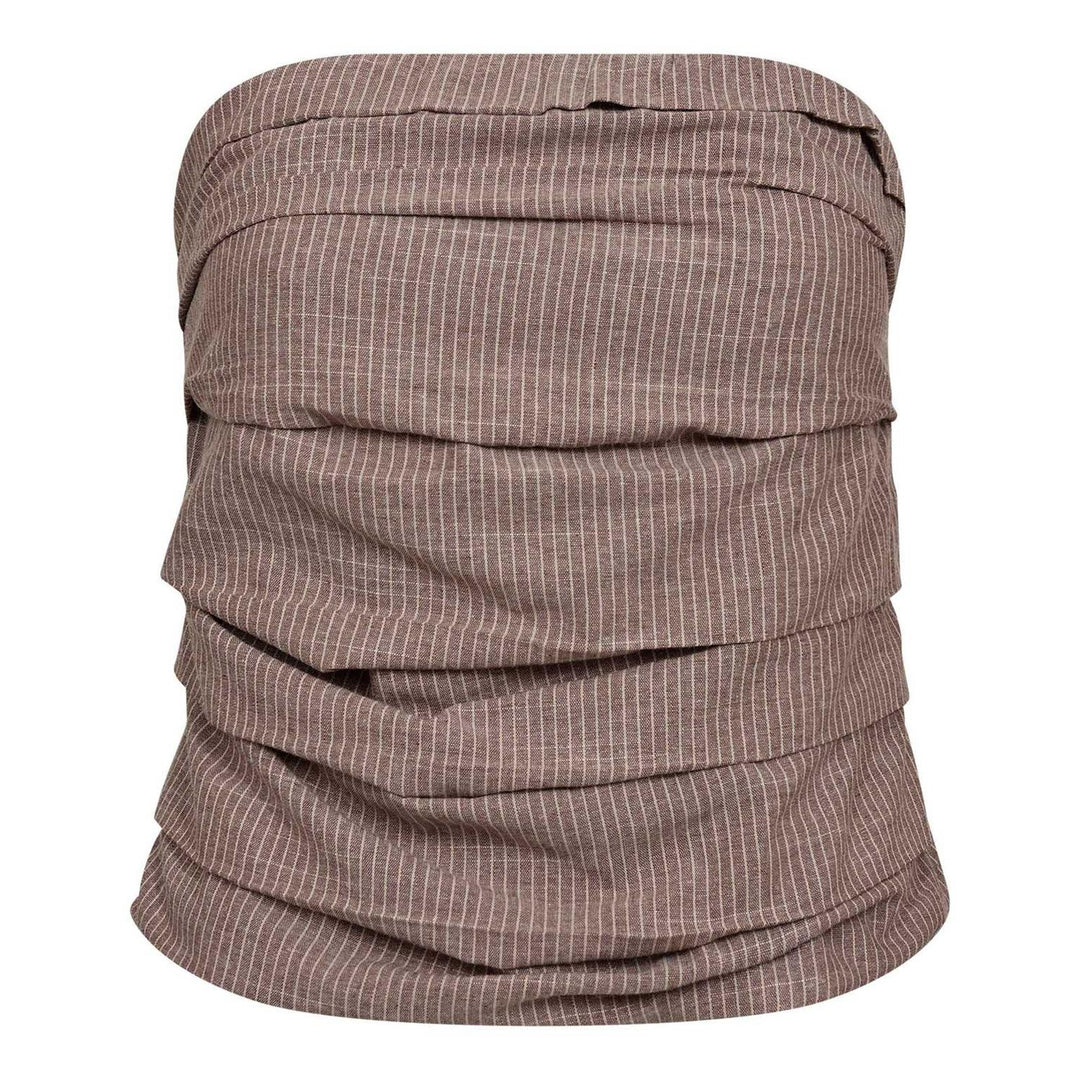 Jiho Stripe Tube Top