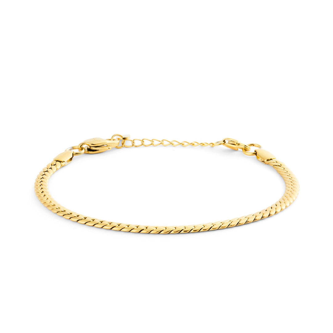 Serpentine Bracelet Gold Medium