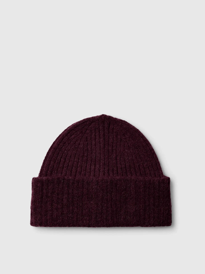 Lulu Wool Blend Knit Beanie