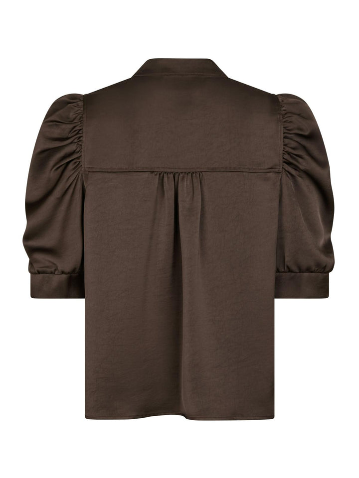 Roella heavy sateen bluse