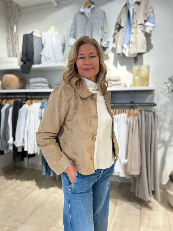 Nilo Faux Suede Jacket