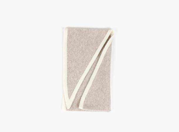 Lara duo wool cashmere triangle sand