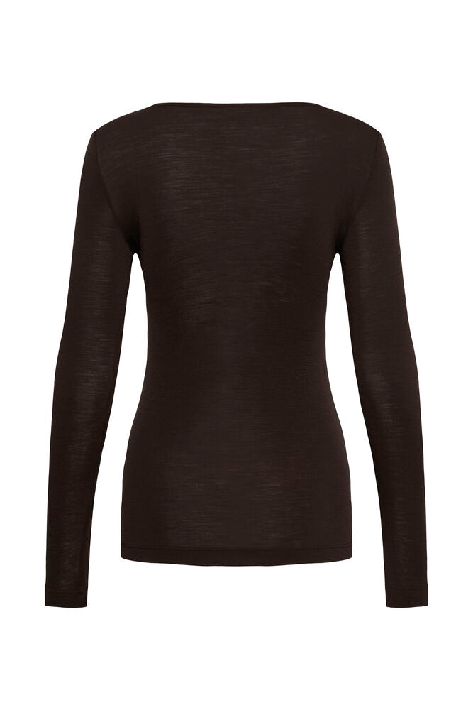 fang tshirt chocolate brown