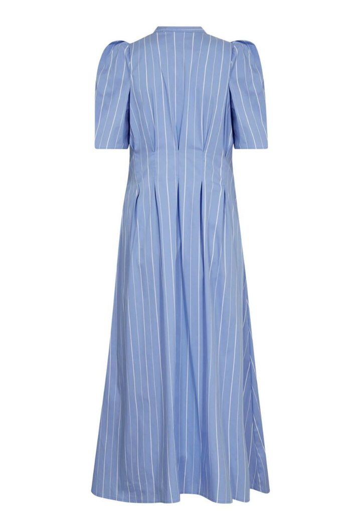 Teran Stripe Pleat Dress