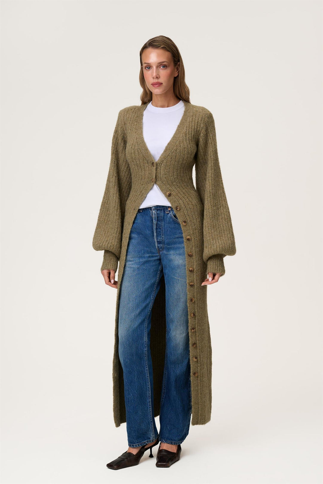 Montana dress khaki green
