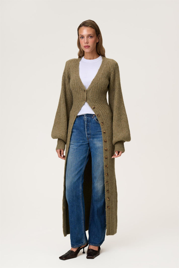 Montana dress khaki green