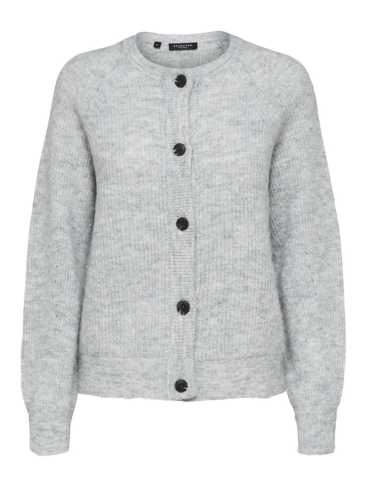 SLFLULU LS KNIT SHORT CARDIGAN
