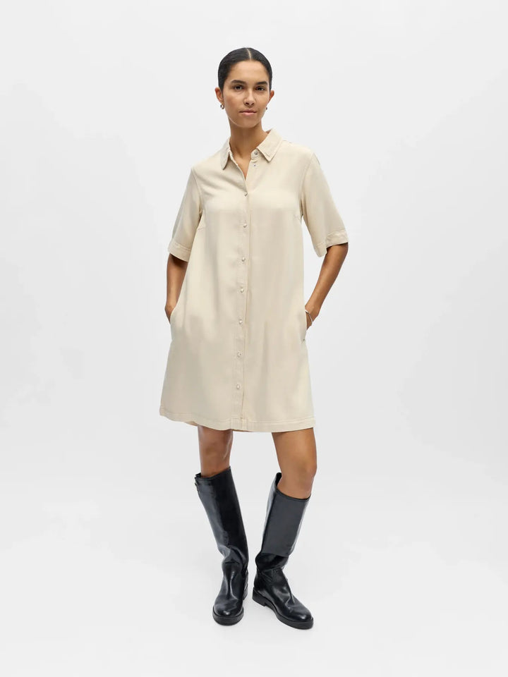 FRAME 2/4 RE DENIM DRESS NOOS