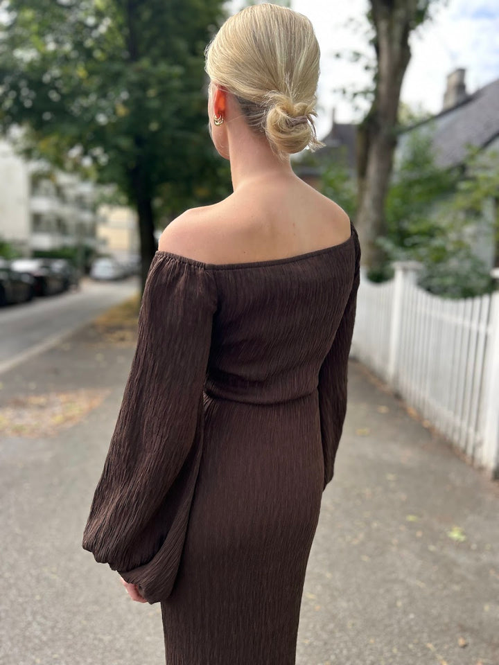 Reno dress brown