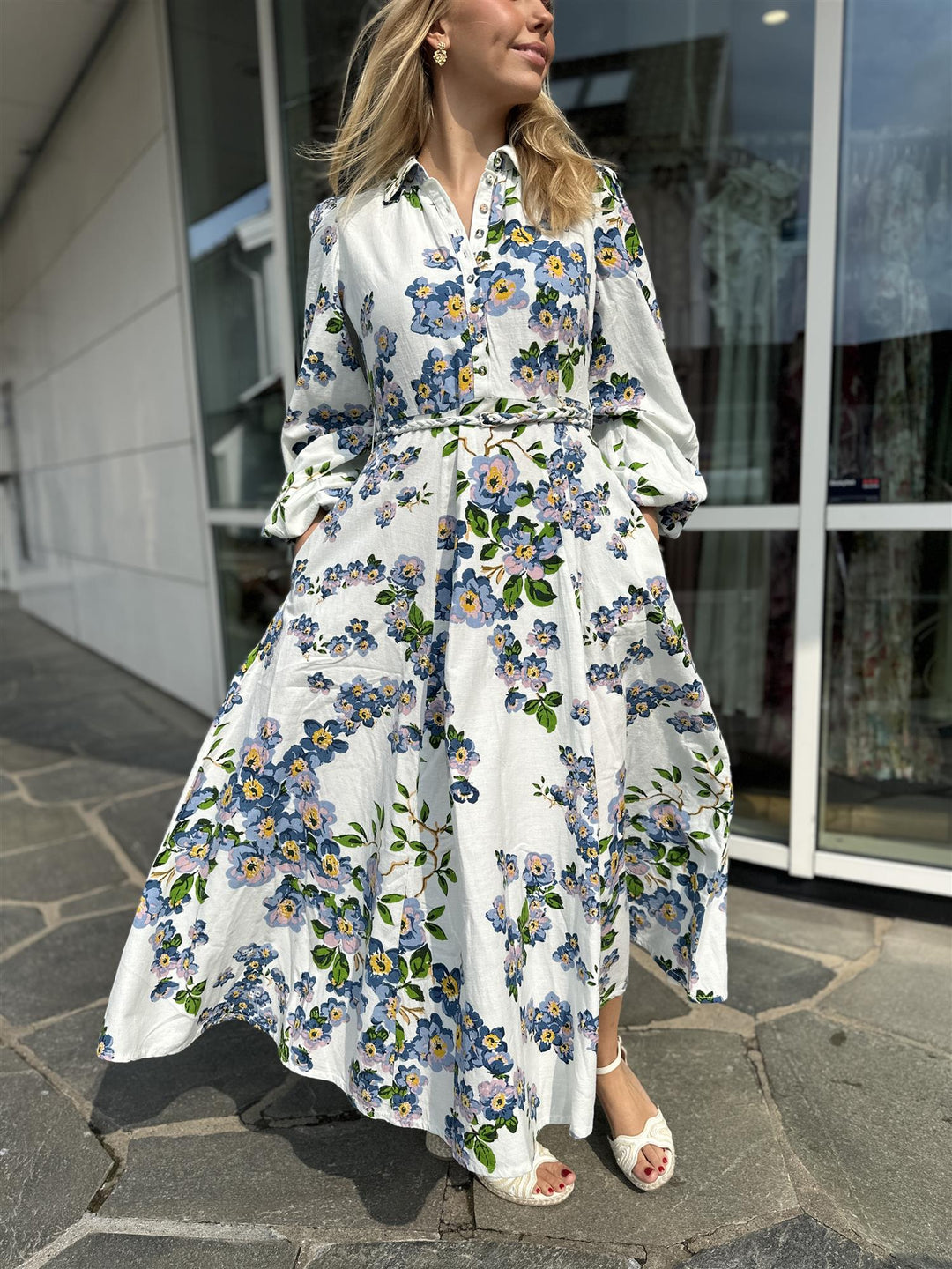 Linen Shirt Dress