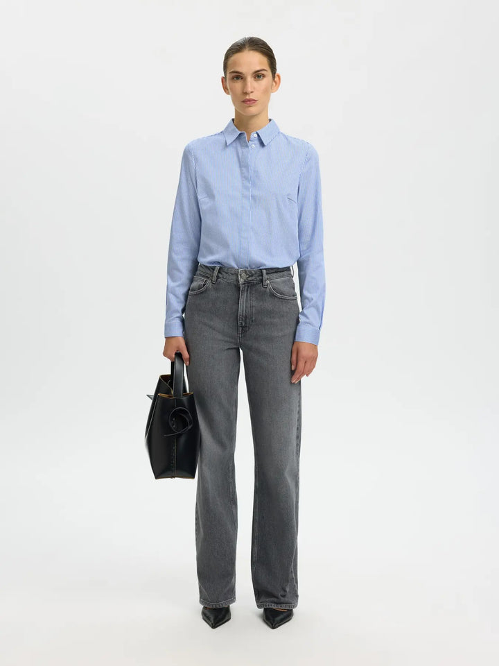 Romie LS Striped Fitted Shirt noos