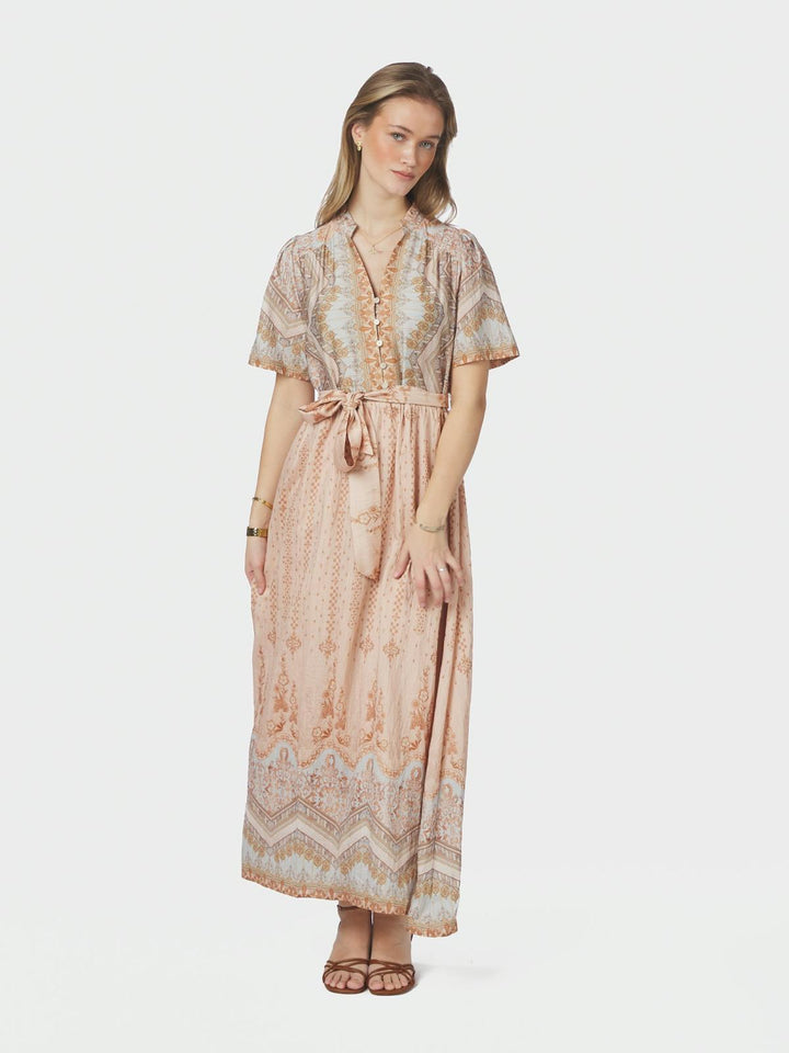 Moviana Flower Border Dress