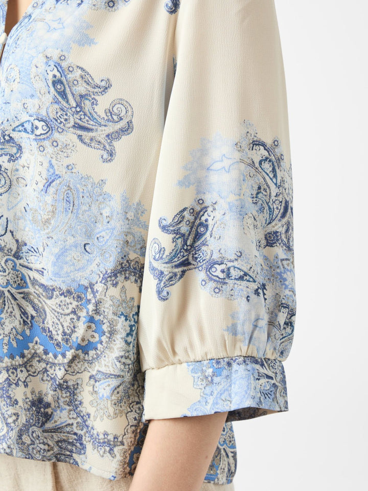 Roselle Artist Paisley Blouse