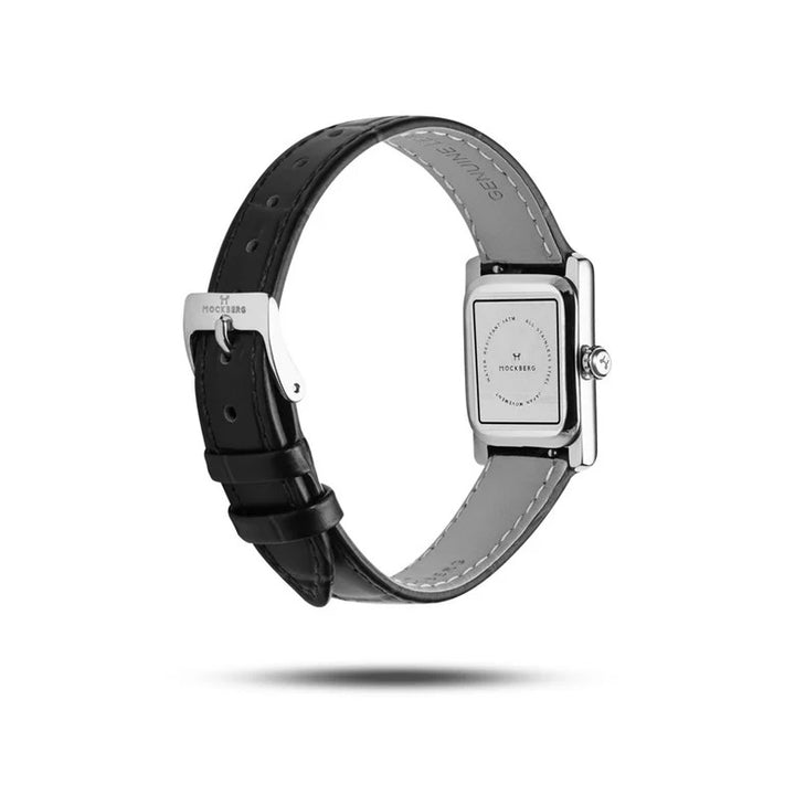Timeless Black Leather 19x28 mm