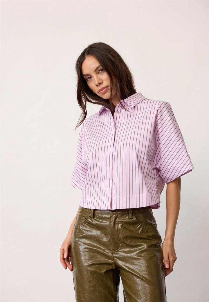 Sigrid stripe shirt rosebloom