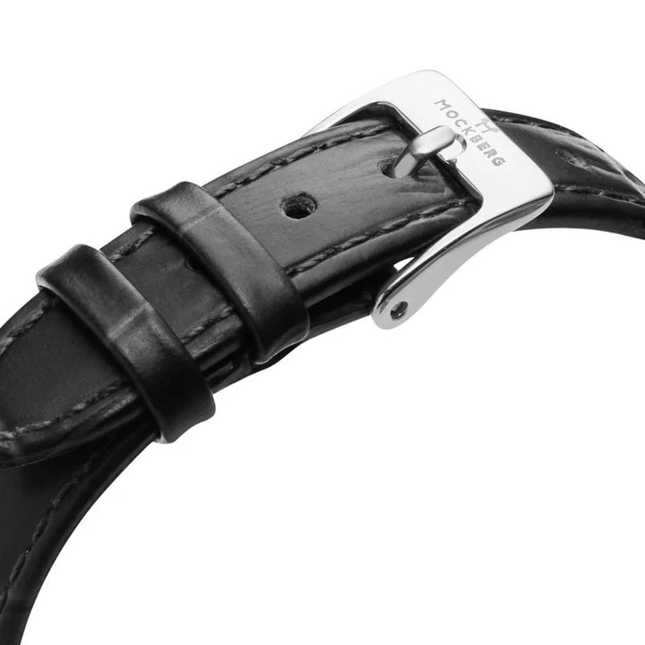 Timeless Black Leather 19x28 mm