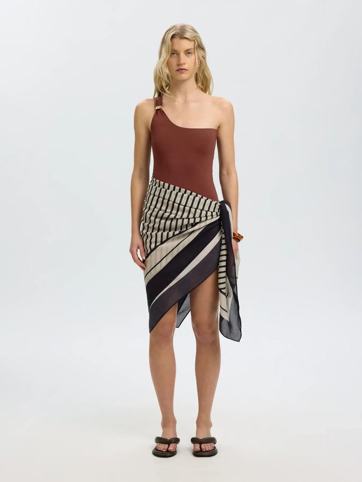 Bari One Shoulder Swimsuit