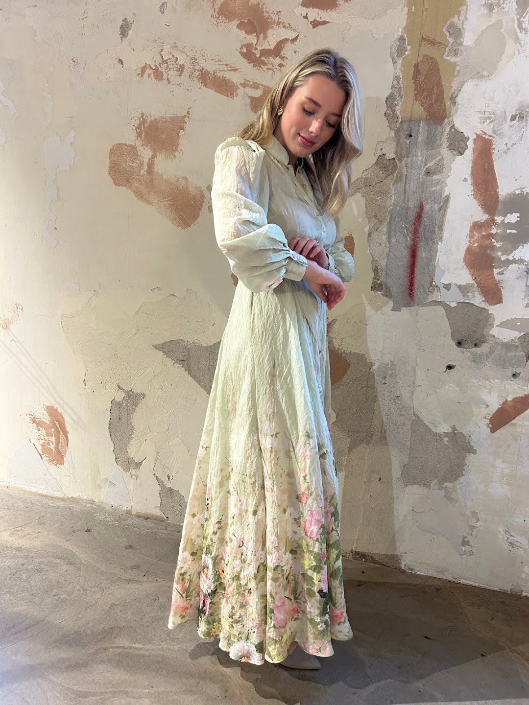 Viscose Belt Dress