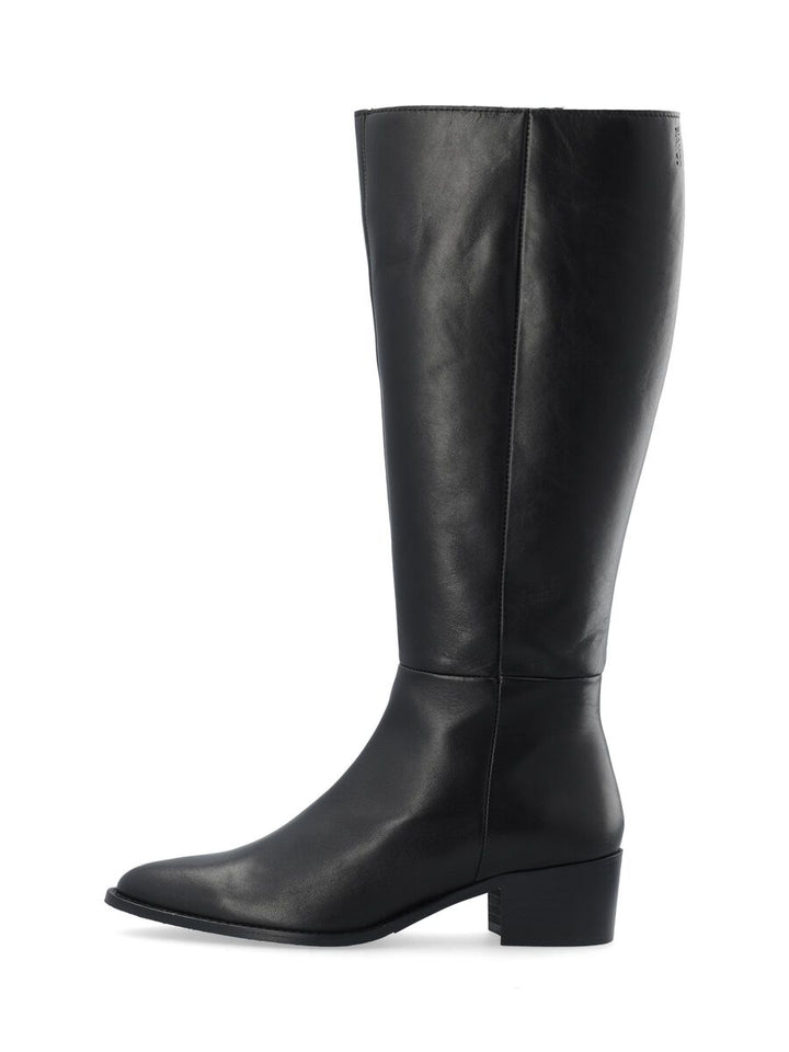 Biacarol knee high boot crust black