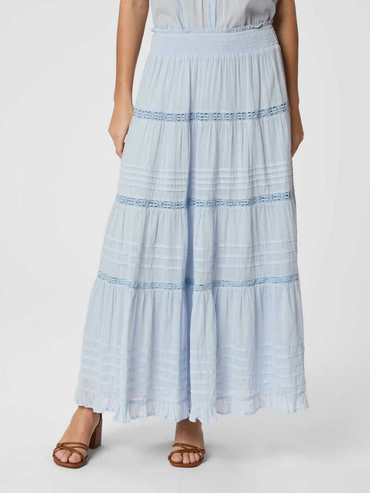 Felicia voile skirt light blue