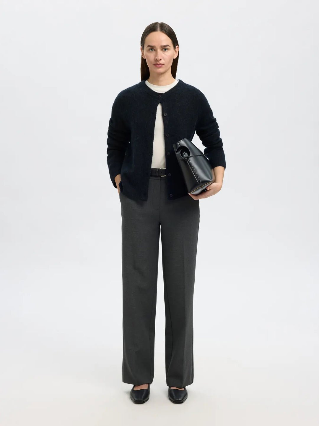 lulu new knit cardigan dark sapphire