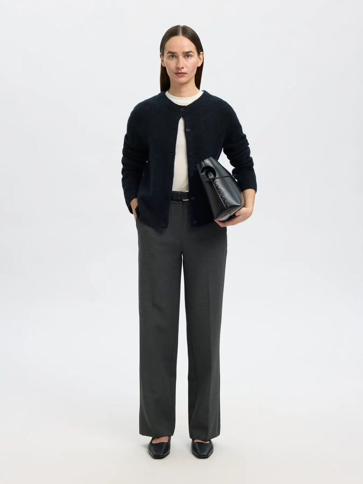 lulu new knit cardigan dark sapphire