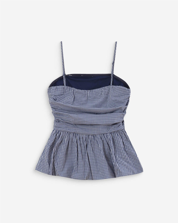 Valo Fitted peplum top