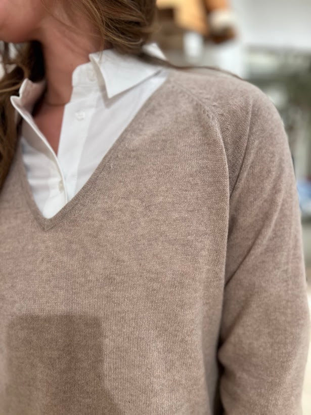 Lukka V-neck Cashmere