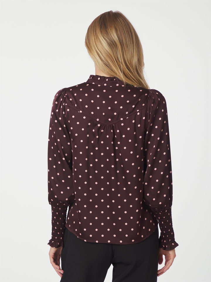Camisa Dot Blouse