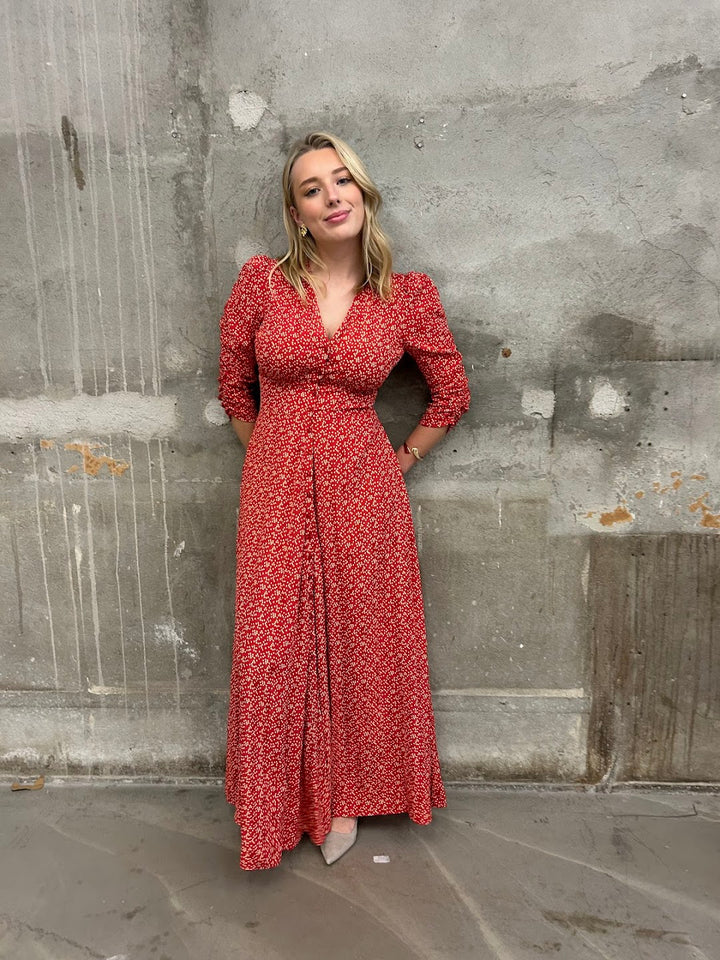 Spring Button-Down Dress