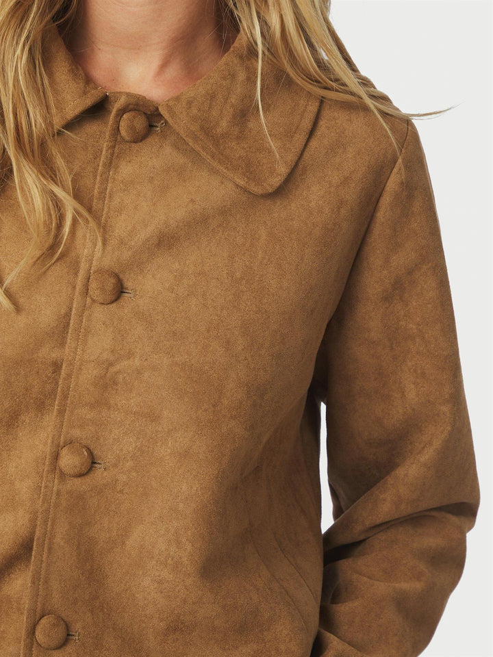 Nilo Faux Suede Jacket
