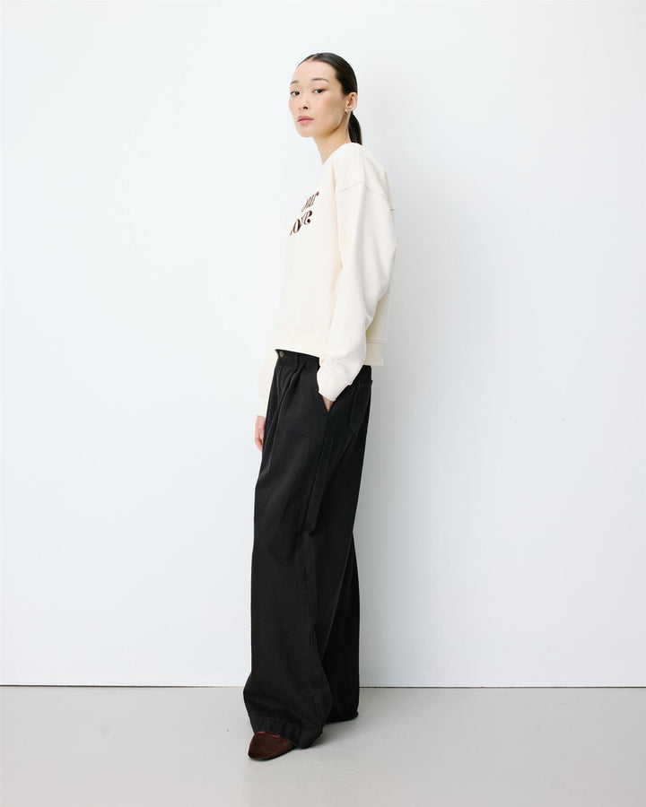 Amery relaxed slogan sweatshirt