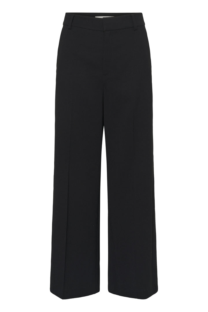 briez slit pants black